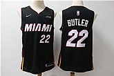 Heat 22 Jimmy Butler Black Nike Swingman Jersey,baseball caps,new era cap wholesale,wholesale hats